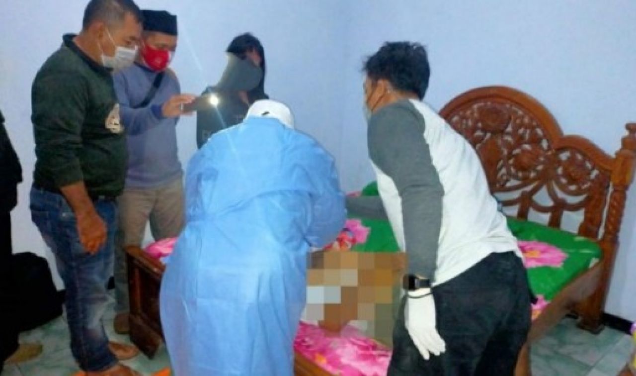 Seorang pria dilaporkan tewas di penginapan di Malang. (Foto: Istimewa)