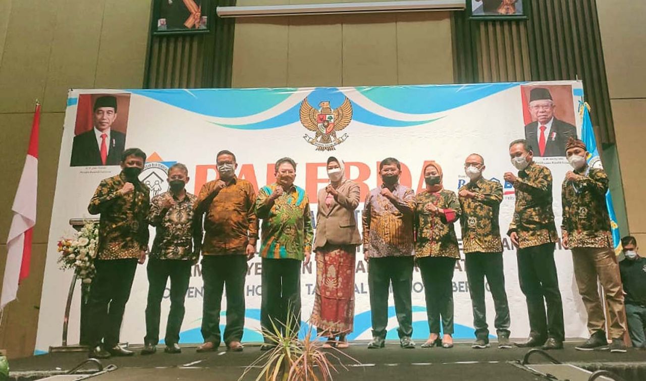 Rakerda ke-VI Apersi Jatim di Golden Tulip Holland Resort Batu, Kamis (18/11/2021)