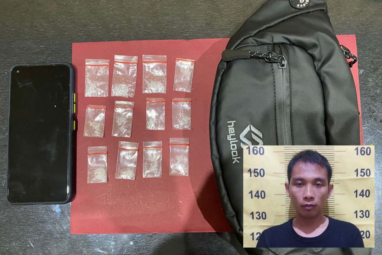 Residivis pengedar sabu yang ditangkap Satresnarkoba Polres Pasuruan