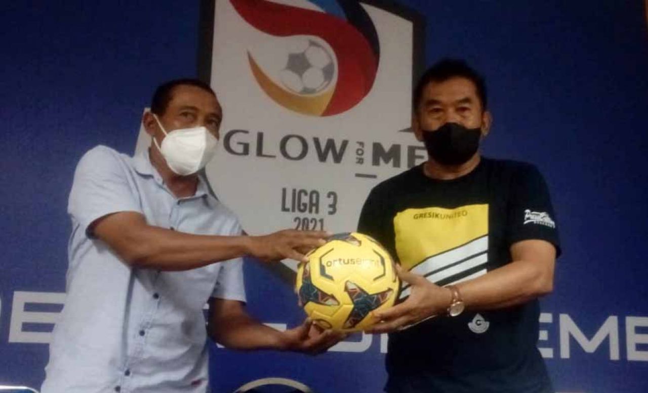 Suasana jumpa pers Gresik United vs Persida Sidoarjo (Foto: Istimewa)