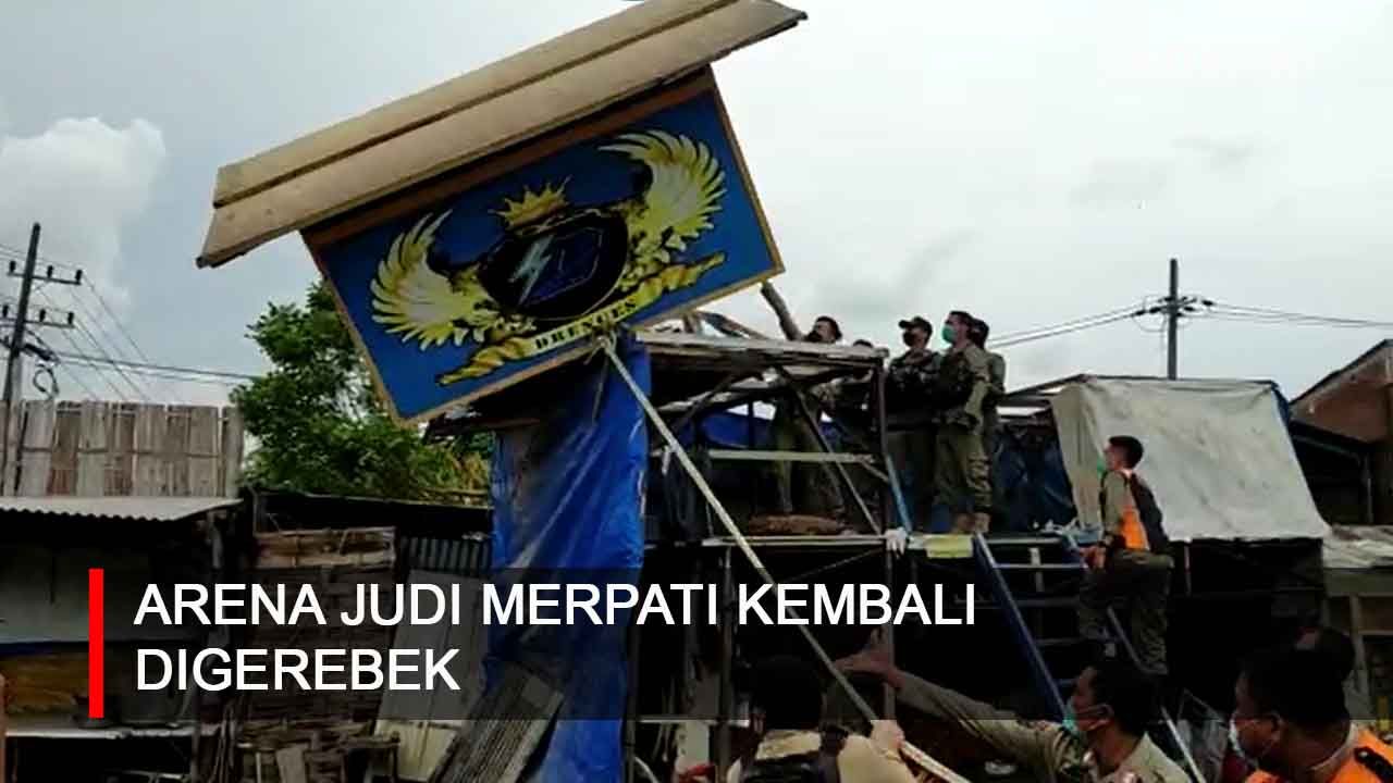 Video: Arena Judi Merpati di Surabaya Kembali Digerebek