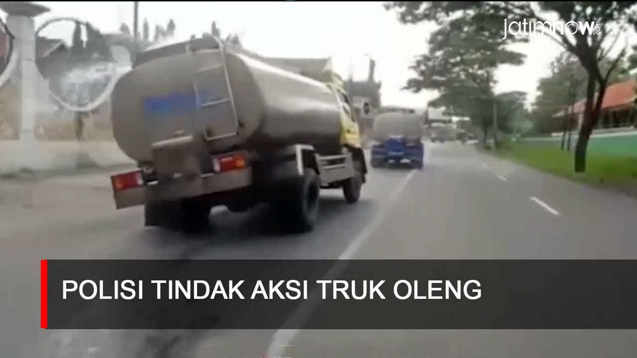 Video: Polisi Tindak Aksi Truk Oleng Demi Konten
