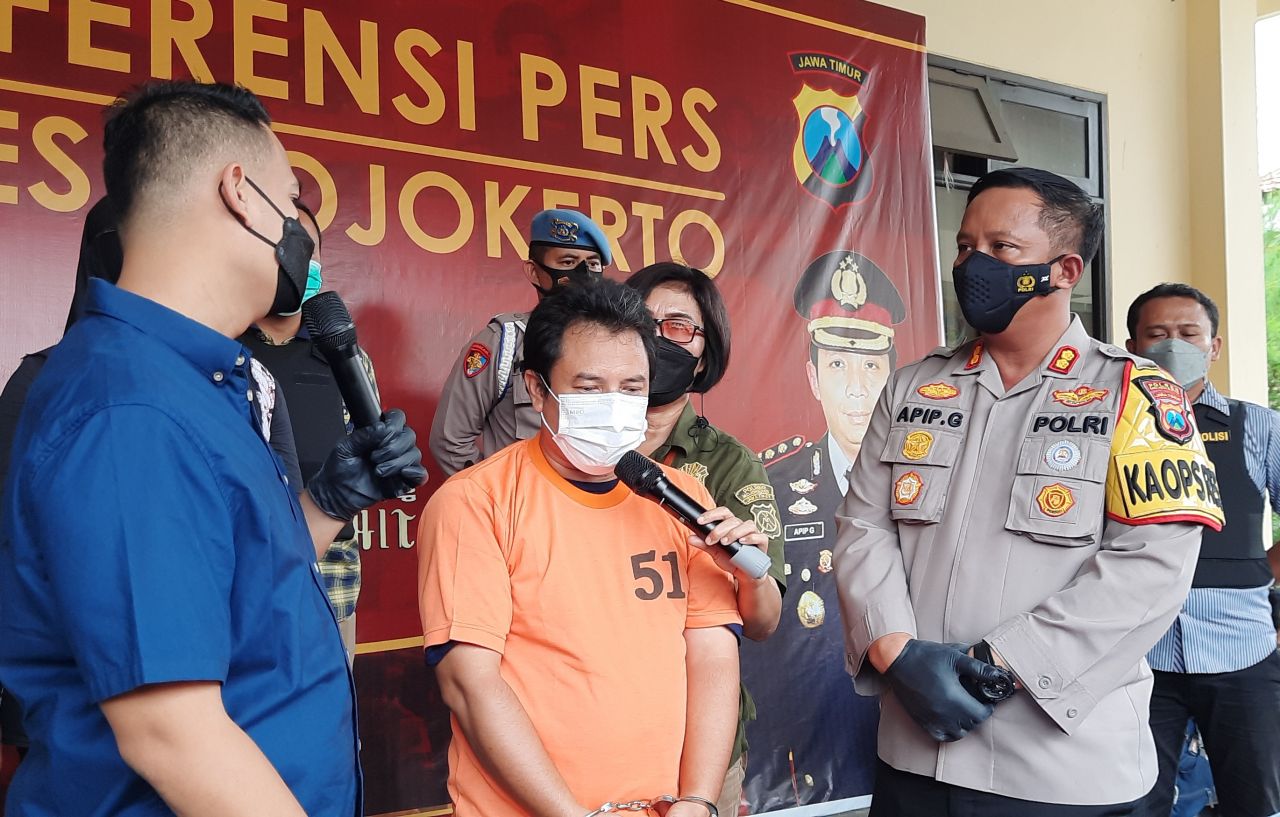 Otak Penipuan Umroh dan Investasi Bodong di Mojokerto Diringkus