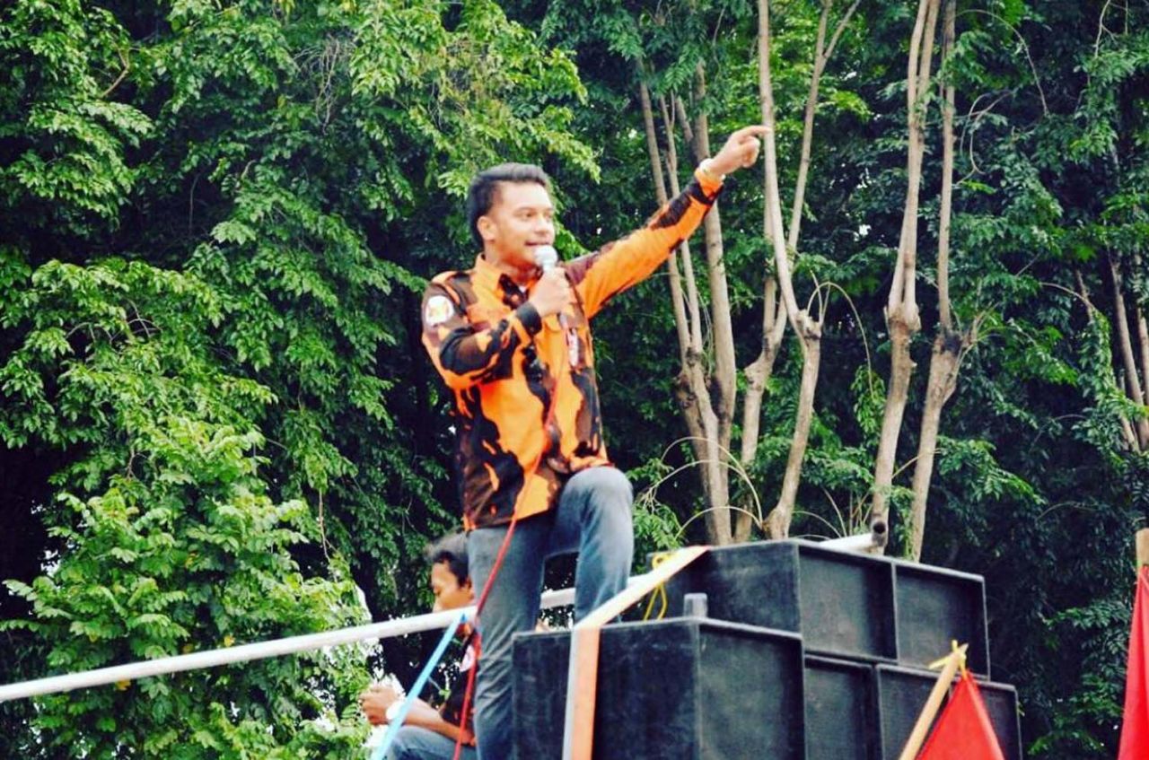 Pemuda Pancasila Jatim Tuntut Junimart Girsang Minta Maaf