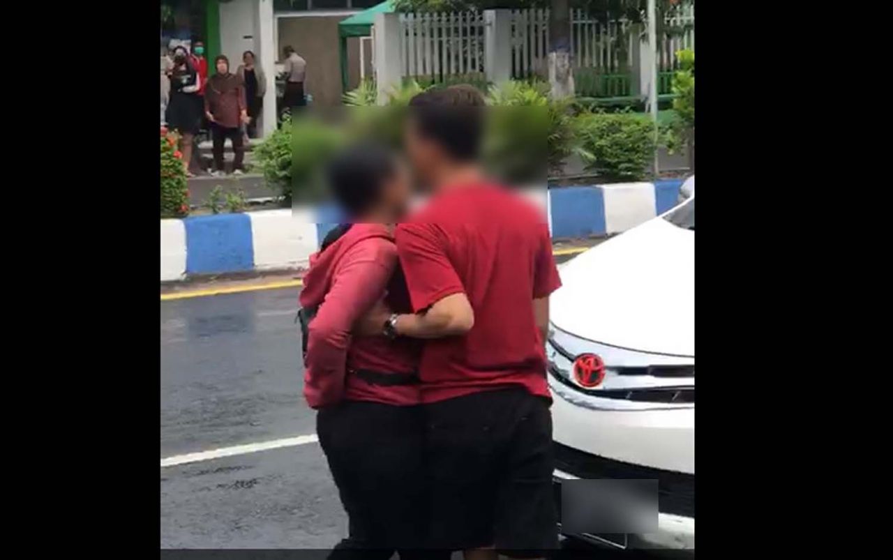 Beredar Video Wanita di Madiun Labrak Pria Diduga Bawa Pelakor