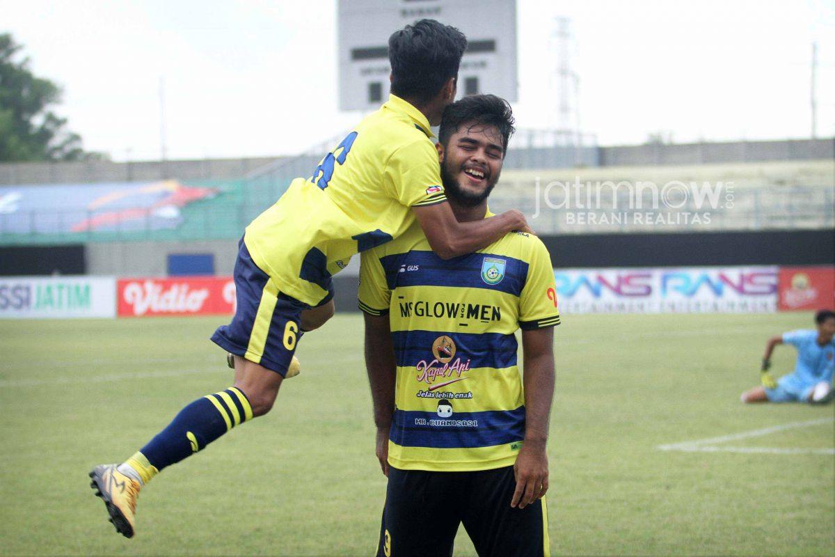 Alvin Hariyanto akan kembali memperkuat Gresik United (Foto: Sahlul Fahmi/jatimnow.com)