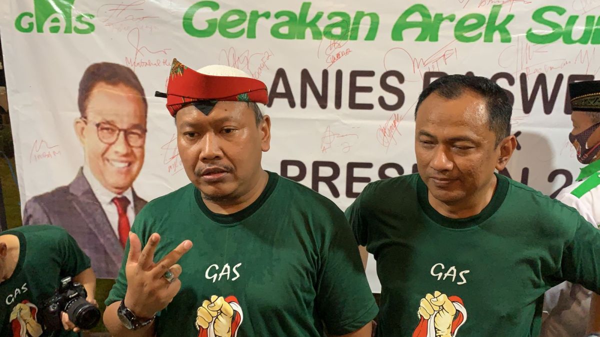 GAS serukan dukungan untuk Anies Baswedan di Pilpres 2024.