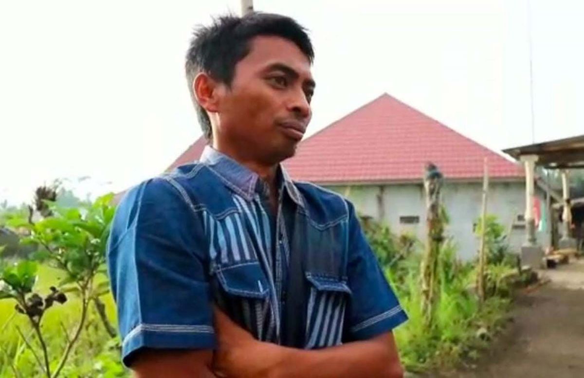 Suami Rumini, Imam Syafii (Foto: Fajar Mujianto/jatimnow.com)