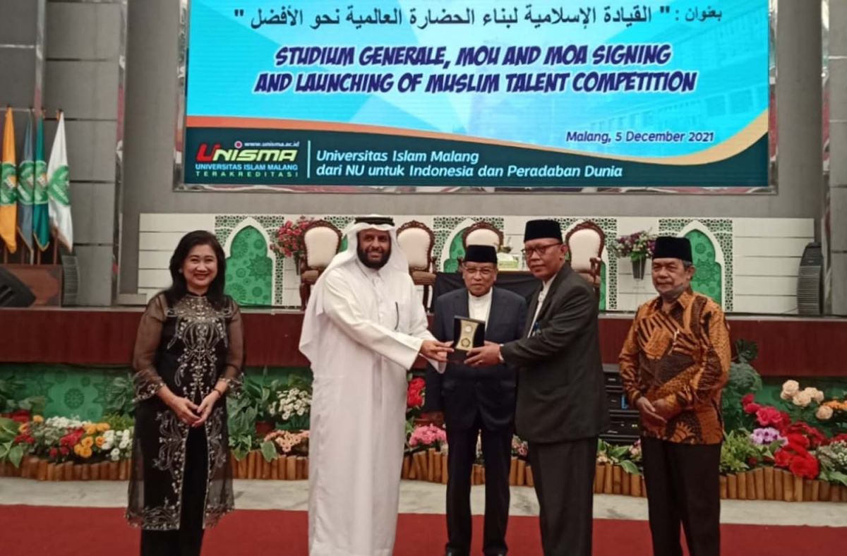 Kunjungan Pemerintah Kerajaan Qatar ke Universitas Islam Malang (Unisma)