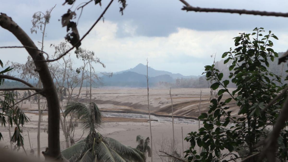 Lahar dingin Gunung Semeru. (Foto: Ilustrasi/Fajar Mujianto)