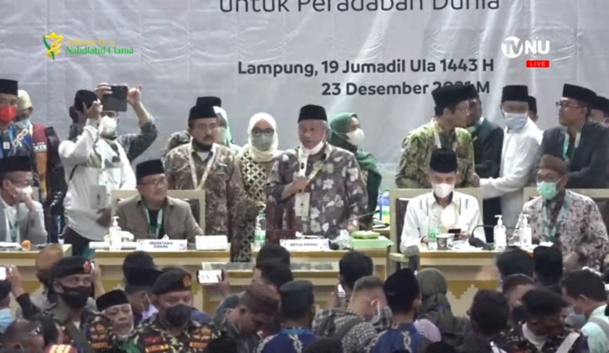 Muktamar NU ke-34 di Lampung Rampung, Ketua Panitia M Nuh Terharu