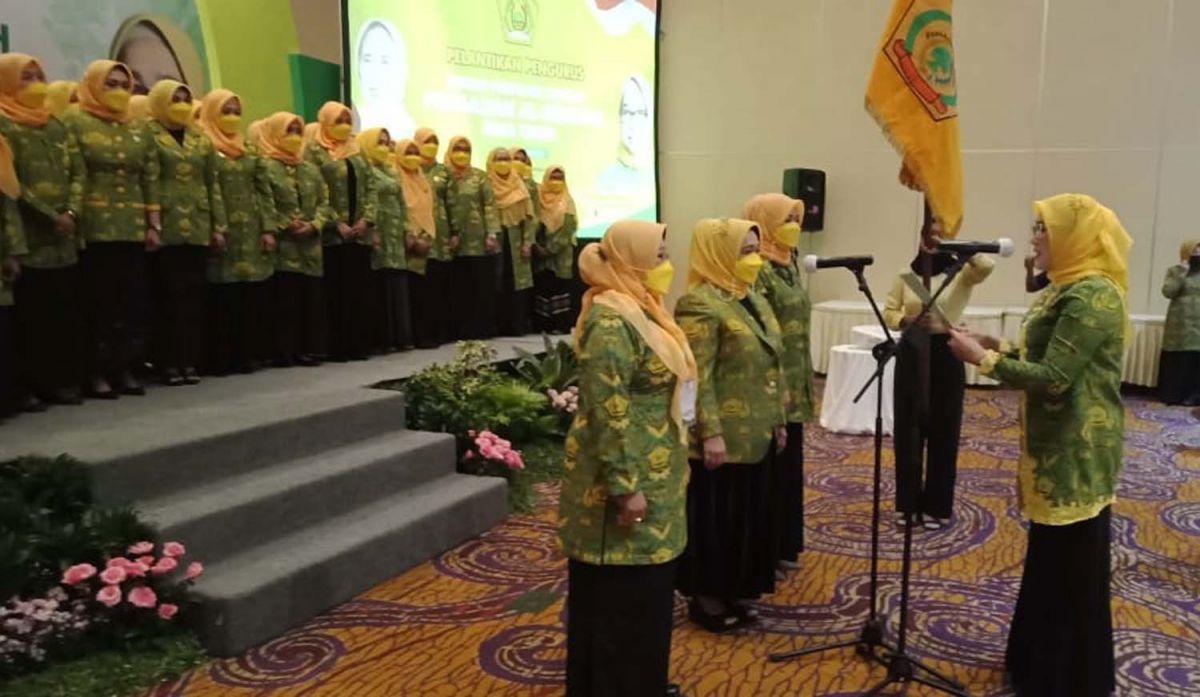 Pelantikan Pengurus DPD Al-Hidayah Jatim di Hotel Shangrila, Surabaya (Foto: Dok. Golkar Jatim)