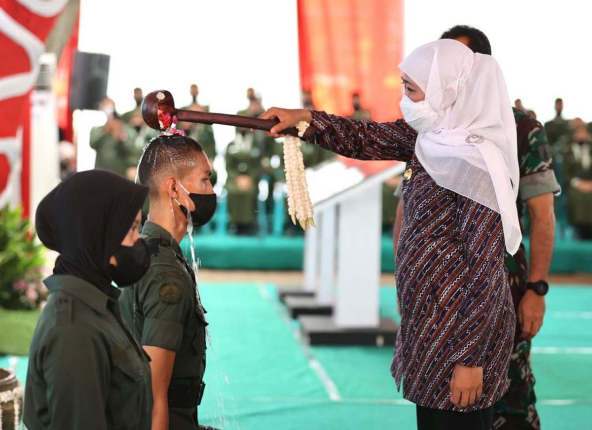 Khofifah Resmikan SMAN 5 Taruna Brawijaya di Kota Kediri, Begini Harapannya