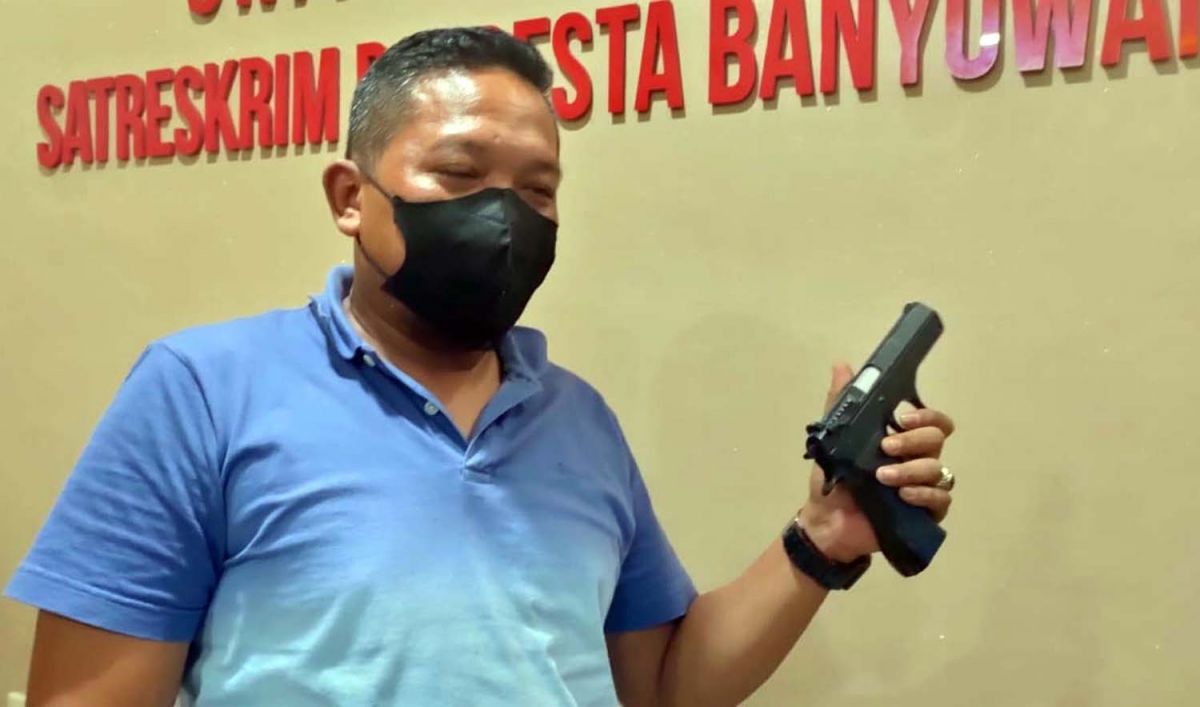 Pistol yang Ditodongkan Pria saat Nonton Jaranan di Banyuwangi Jenis Airgun