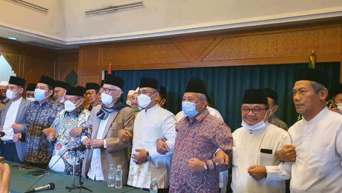 Penetapan waktu Muktamar NU, Selasa (7/12/2021) malam. (Foto: dok PBNU for jatimnow.com)