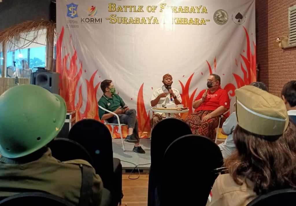 Sarasehan Budaya di Surabaya: Kilas Sejarah Perobekan Bendera hingga Lomba