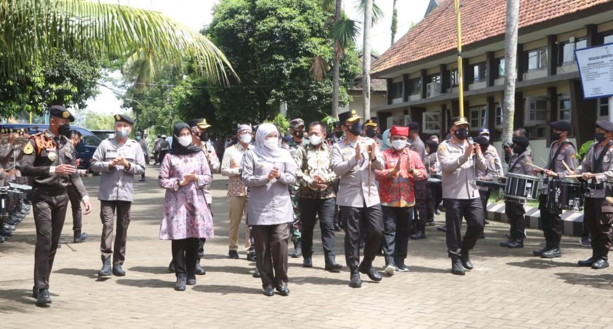 Peresmian SMAN 2 Taruna Bhayangkara. (Foto: dok Pemkab Banyuwangi/jatimnow.com)
