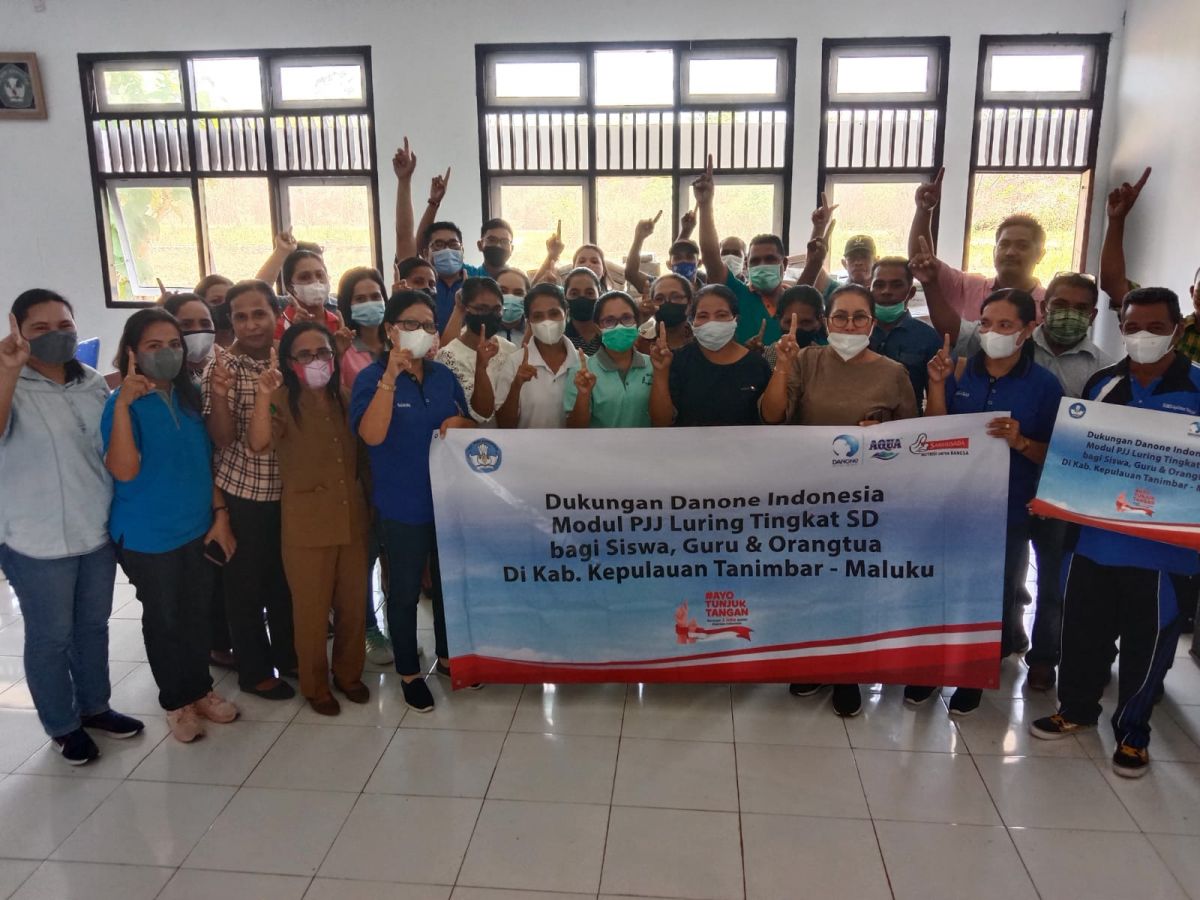 800 Siswa Dapat Bantuan Pendidikan Rp1,3 Miliar dari Danone