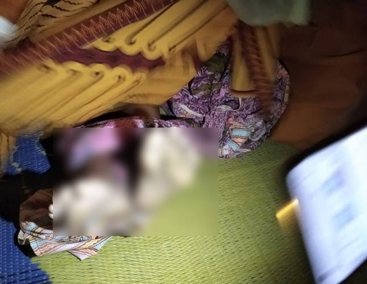 Bocah asal Ponorogo ditemukan meninggal di Bendungan Apak-apak. (foto: Polsek Badegan/jatimnow.com)