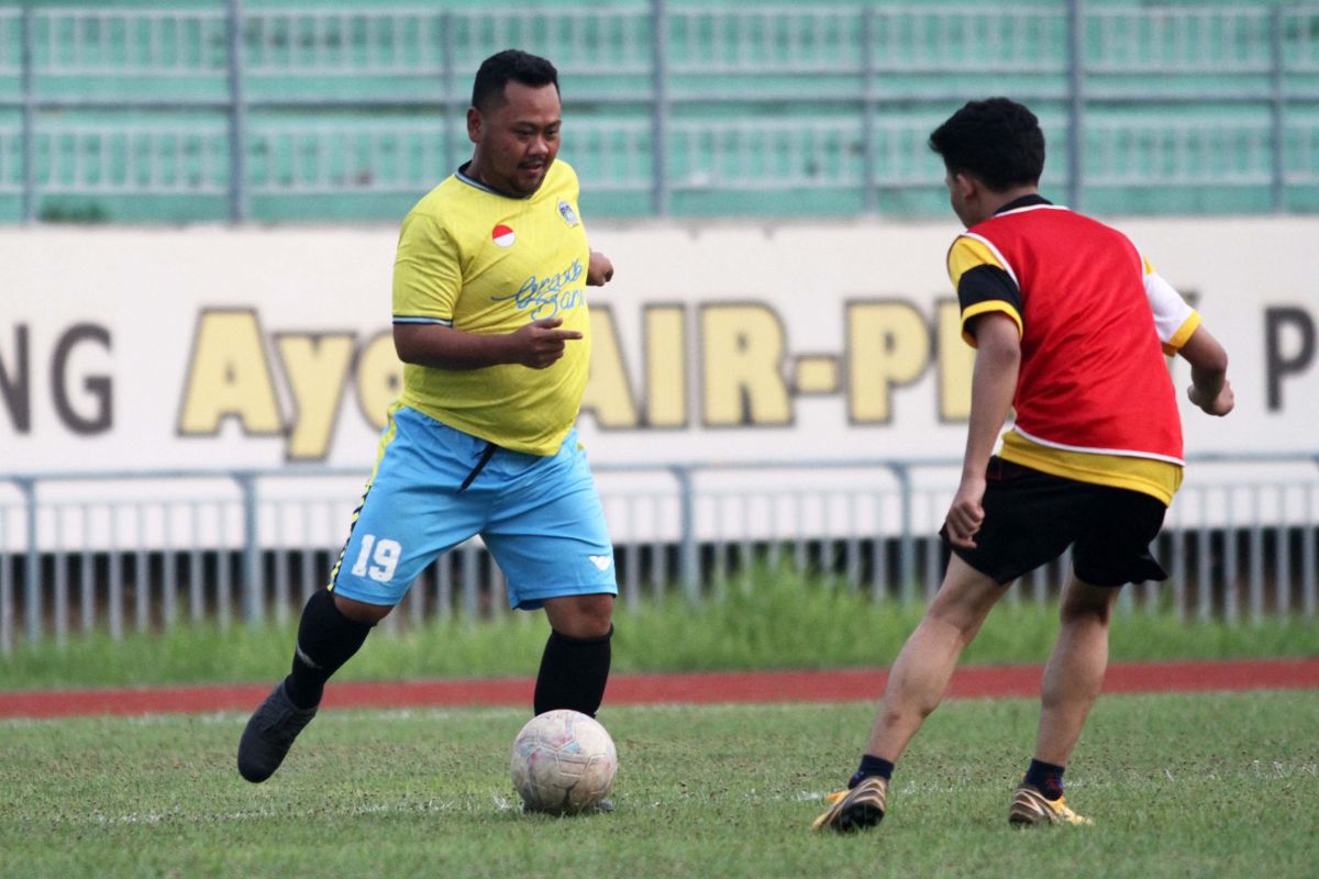Momen Gus Yani Mengolong Pemain Muda Jebolan WCP. (Foto-foto: Sahlul Fahmi/jatimnow.com)
