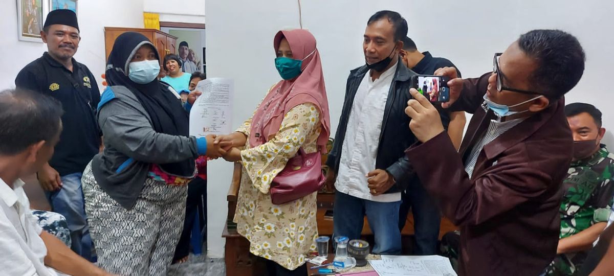 Warga di dua RT 02 dan RT 03 RW 06 Kelurahan Mangunharjo Kecamatab Mayangan Kota Probolinggo sudah islah. (Foto: Mahfud Hidayatullah/jatimnow.com)