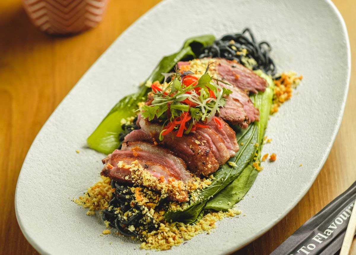 Menu spesial Imlek The G Flavours, Surabaya. (Foto: The G Flavours/jatimnow.com)