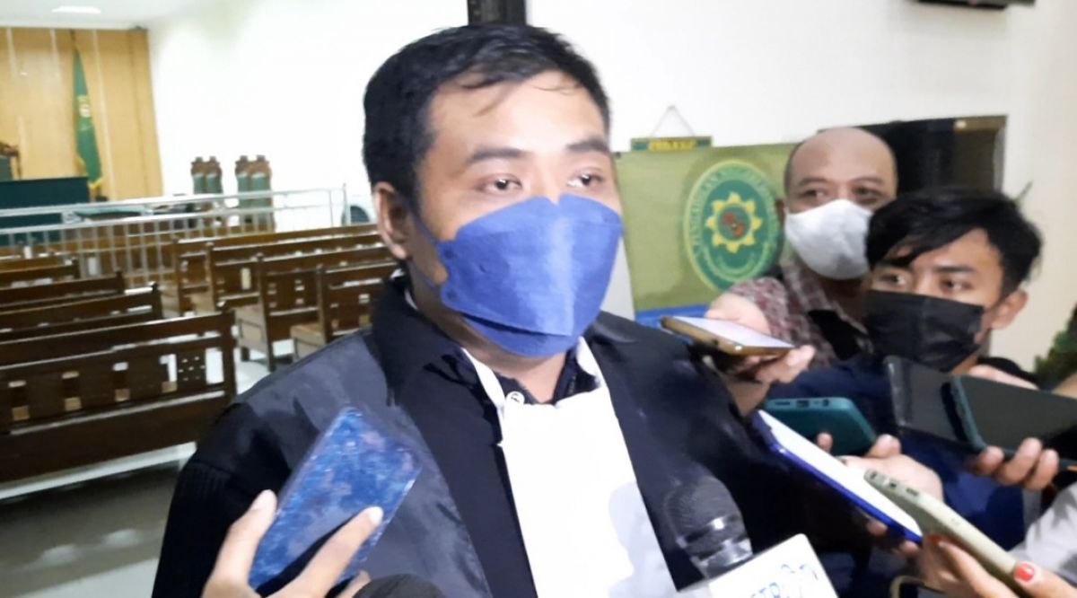 Kuasa hukum Tubagus Joddy, Eko Wahyudi. (Foto: Achmad Supriyadi/jatimnow.com)