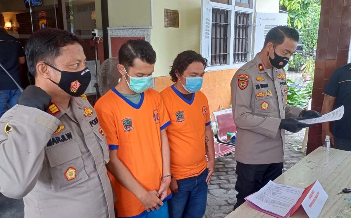 Dua Dalang Sindikat Penggelapan Mobil Rental di Surabaya Diringkus
