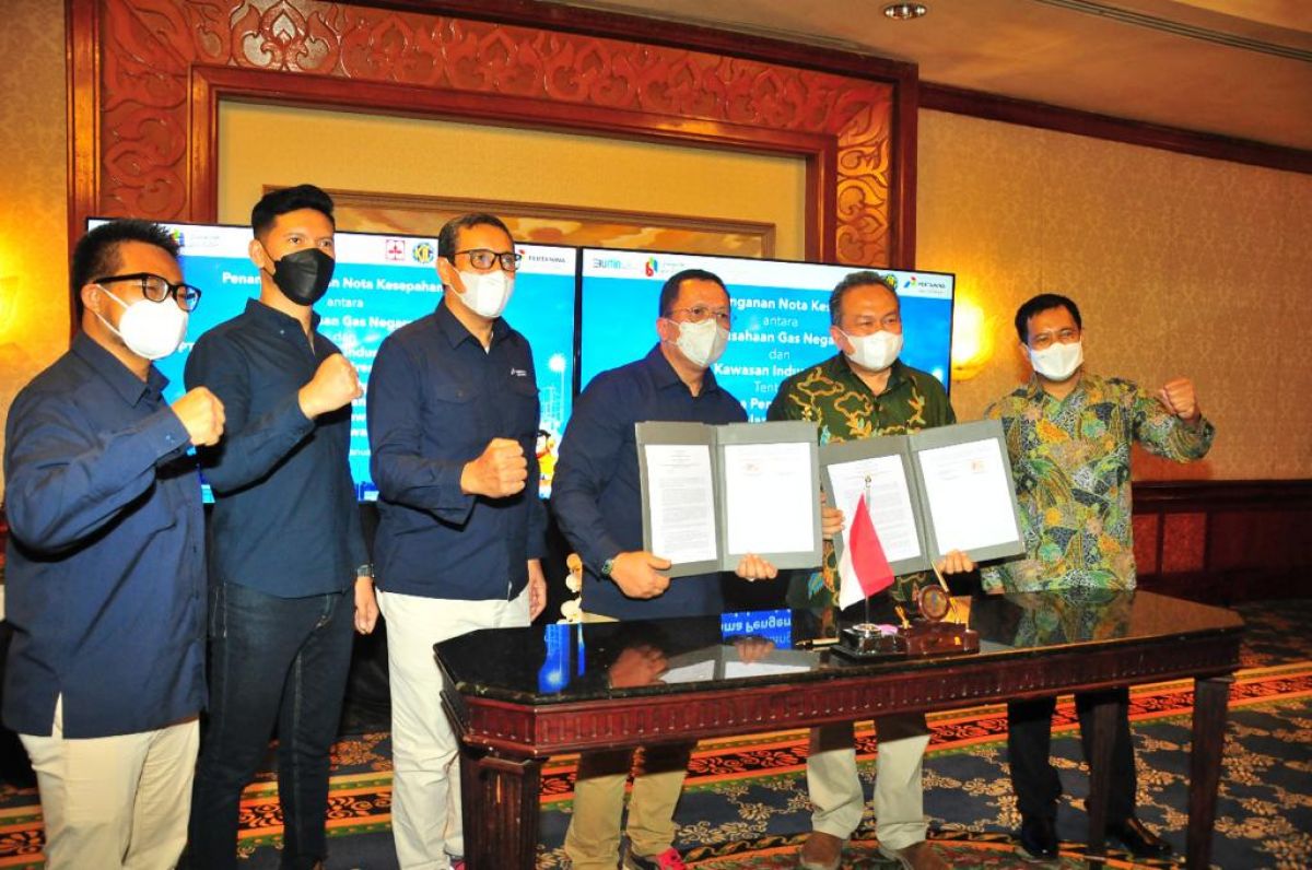 Penandatanganan Memorandum of Understanding (MoU) & Head of Agreement (HOA) PT PGN Tbk.