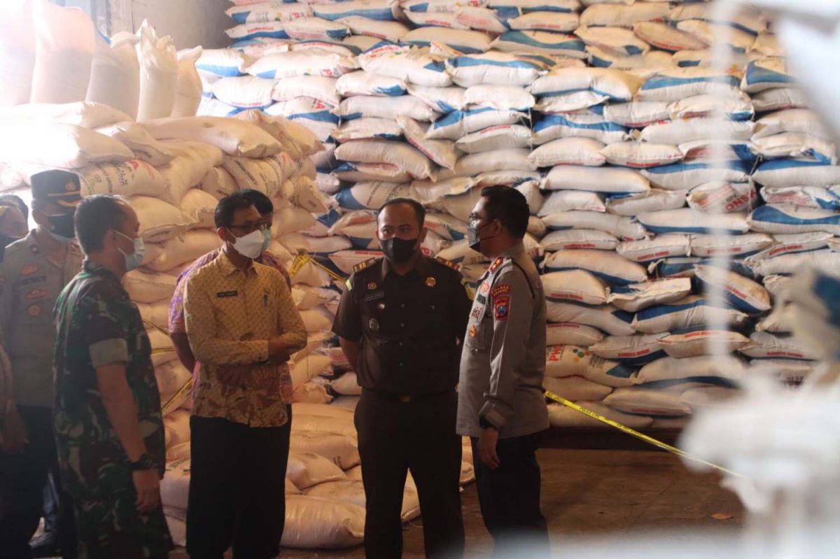 Polres Nganjuk bongkar sindikat penyalahgunaan pupuk bersubsidi (Foto-foto: Humas Polres Nganjuk)