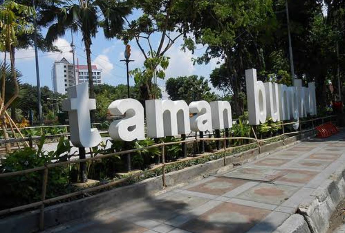 Taman Bungkul. (Foto: Dok jatimnow.com)