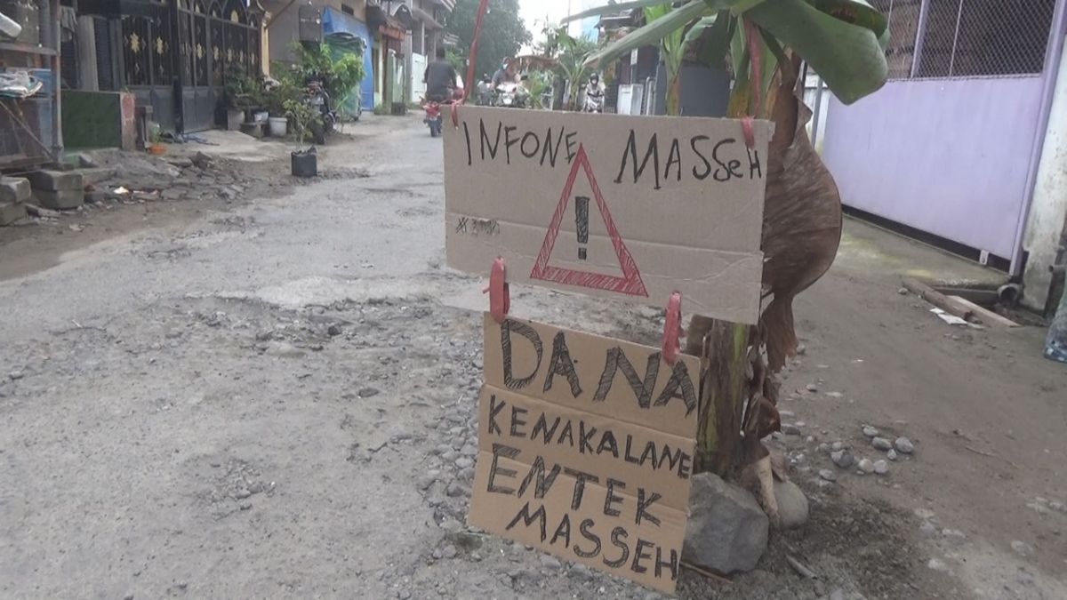 Pohon yang ditanam warga Desa Tambakrejo, Kecamatan Jombang. (Foto: Elok for jatimnow.com)