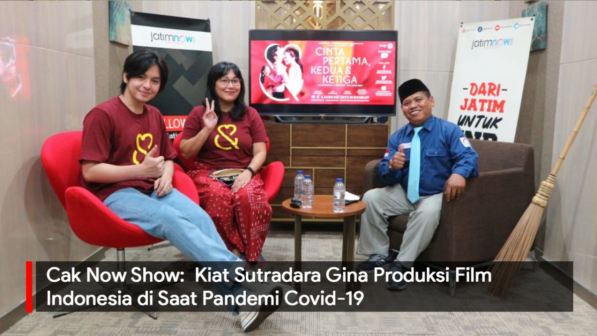 Cak Now Show: Kiat Sutradara Gina Produksi Film Indonesia di Saat Pandemi Covid