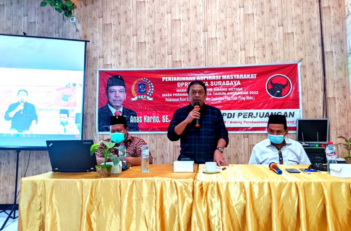 Anggota Fraksi PDIP DPRD Surabaya, Anas Karno (Foto: PDIP Surabaya for jatimnow.com)