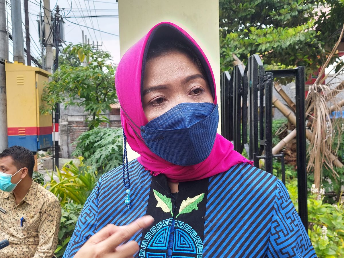 Kepala Dinsos Surabaya Anna Fajriatin (Foto: Ni'am Kurniawan/jatimnow.com)