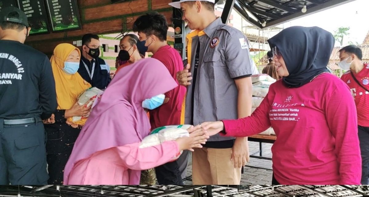 Yayasan Brilliant Aku Untukmu Indonesia menggelar aksi bakti sosial. (Foto: Dok. Yayasan Brilliant Aku Untukmu Indonesia)