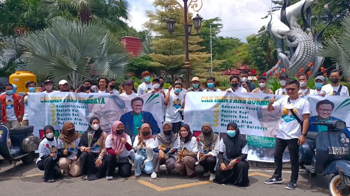 Cak Imin Fans Surabaya Deklarasikan Ketum PKB Maju Capres di 2024
