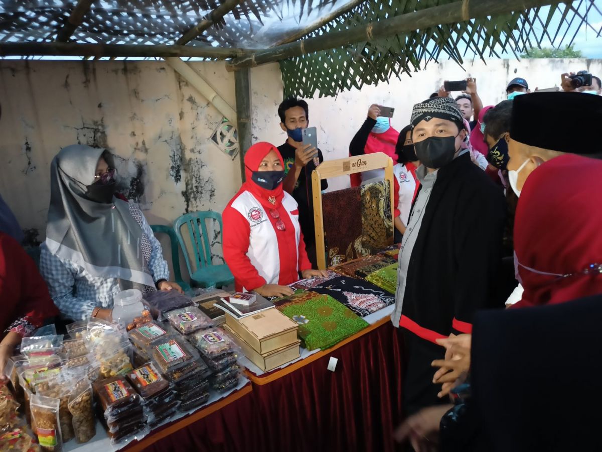 Erick Thohir setelah naik Reog (Foto: Mita Kusuma/jatimnow.com)