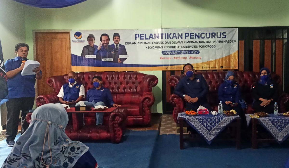 Fokus Konsolidasi, NasDem Ponorogo Targetkan Penambahan Kursi