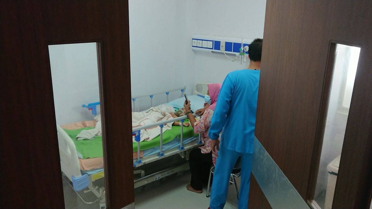 Korban yang masih dirawat di RSUD dr Iskak Tulungagung. (Foto: Bramanta Pamungkas/jatimnow.com)