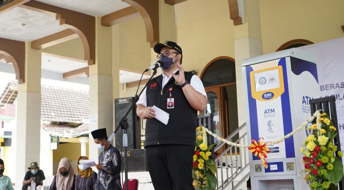 Resmikan ATM Beras di Kabupaten Kediri, Ini Harapan Mas Dhito