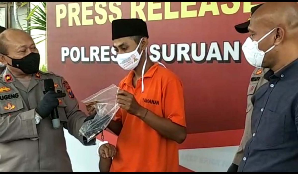 Pengedar di Pasuruan Tukarkan Sabu dengan Airsoft Gun: Untuk Jaga-jaga Pak