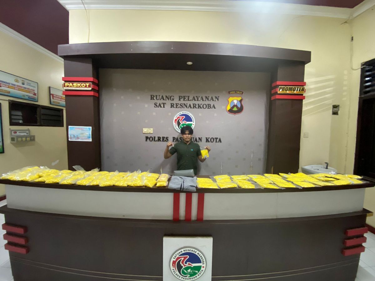 Pengedar Sabu dan 68 Ribu Pil Koplo di Pasuruan Diciduk Polisi