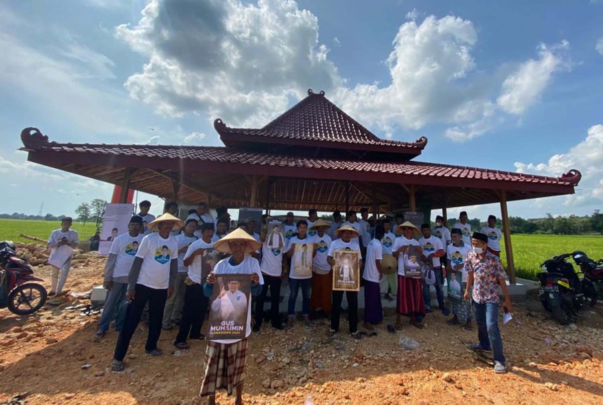 Dukungan dari Paguyuban Petani Tembakau di Sampang untuk Gus Muhaimin (Foto-foto: H Ahmad for jatimnow.com)