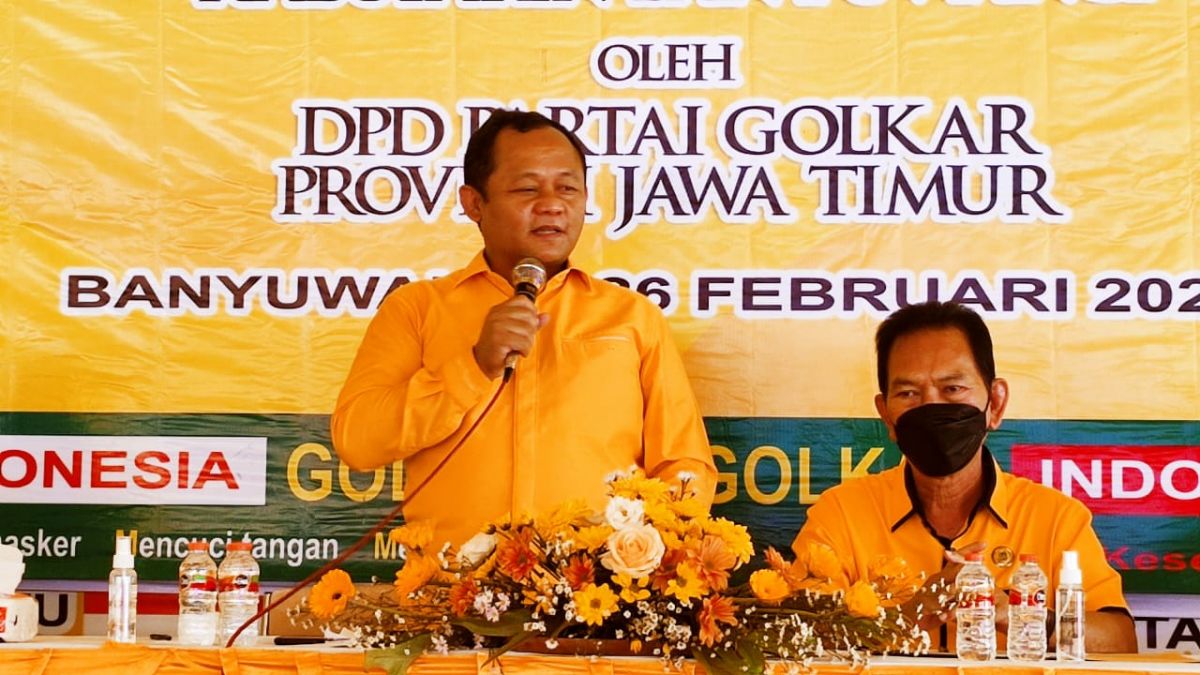 Ketua DPD Golkar Jawa Timur M. Sarmuji. (Foto: Humas Golkar Jatim for jatimnow.com)