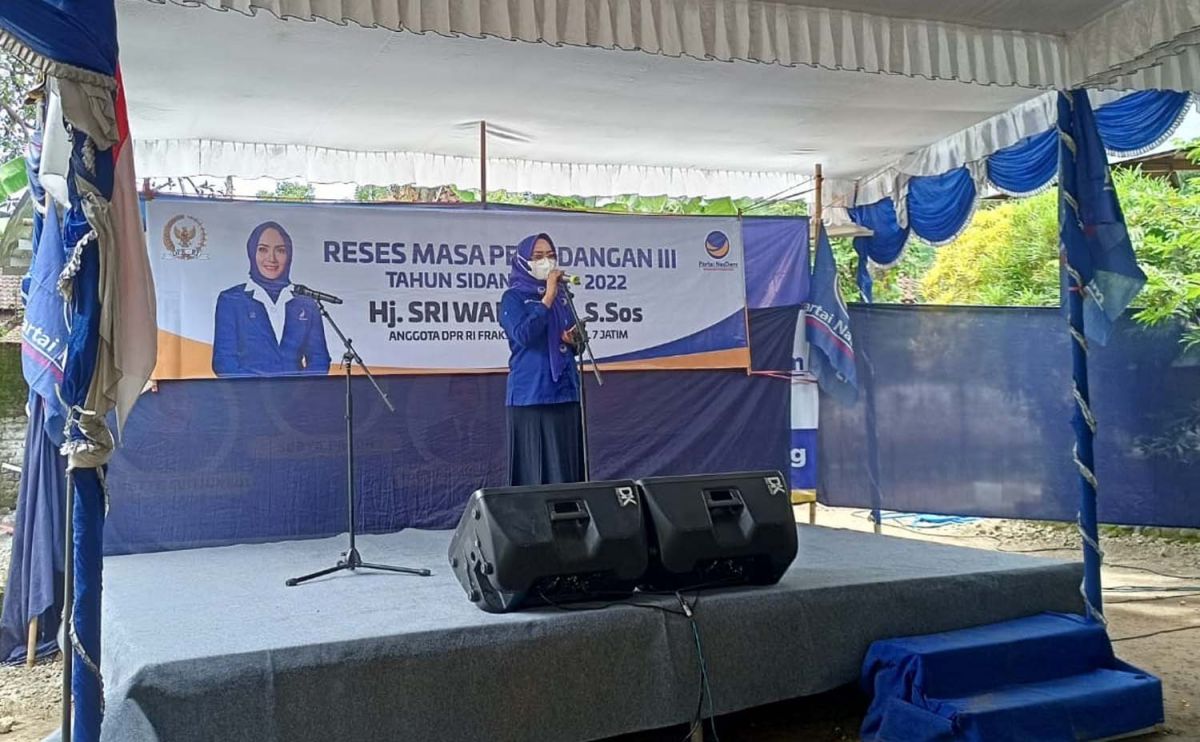 Anggota Komisi V DPR RI, Sri Wahyuni (Foto: Mita Kusuma/jatimnow.com)