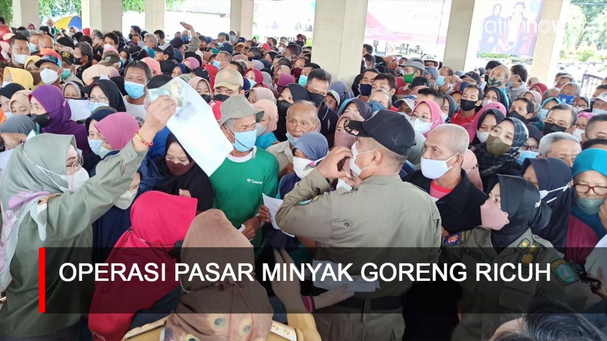 Video: Operasi Pasar Minyak Goreng di Ponorogo Ricuh