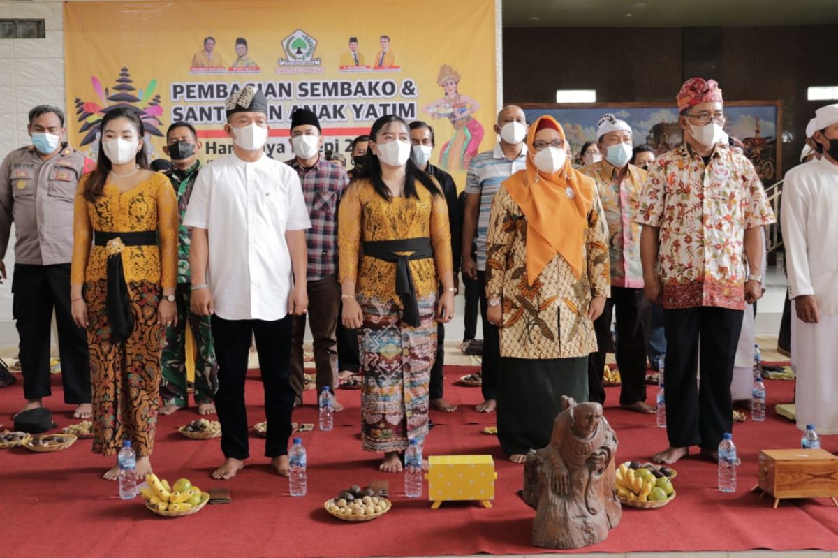 Hadiri Perayaan Nyepi, Wabup Dicurhati Jumlah Guru Agama Hindu di Gresik
