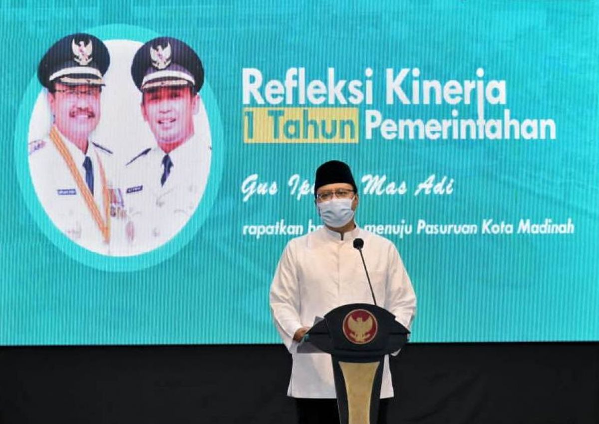 Refleksi satu tahun kepemimpinan Gus Ipul. (Foto: dok Pemkot Pasuruan/jatimnow.com)