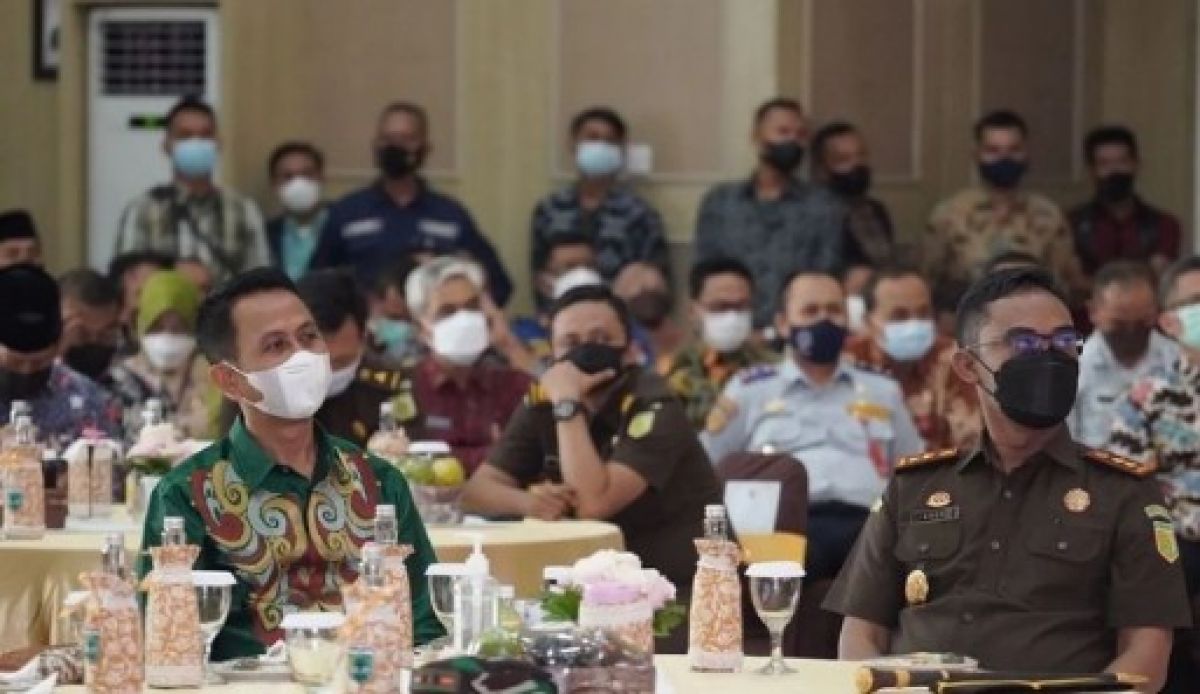 Acara pisah sambut Kepala Kejari Kota Batu. (Foto: Prokopim Pemkot Batu for jatimnow.com)